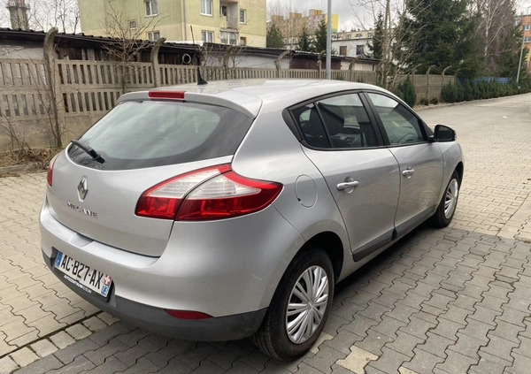 Renault Megane cena 14900 przebieg: 107020, rok produkcji 2011 z Wałbrzych małe 154